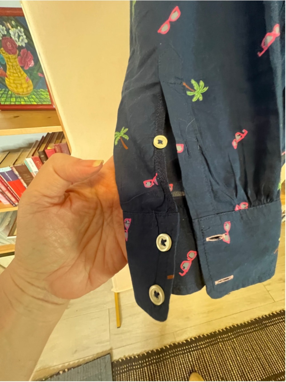 Preppy Talbots Lawn Shirt - Picture 5 of 8